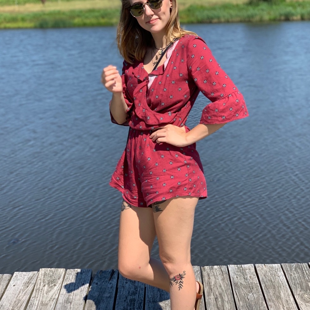 Lovey little romper